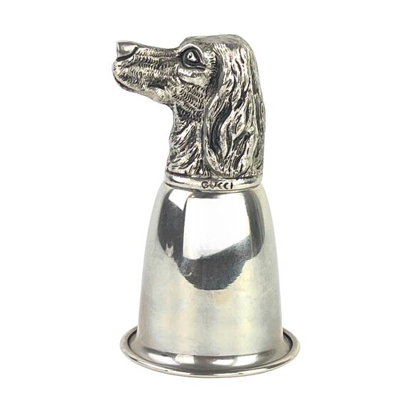 Gucci Vintage Hound Stirrup Cup - Picture 4 of 8